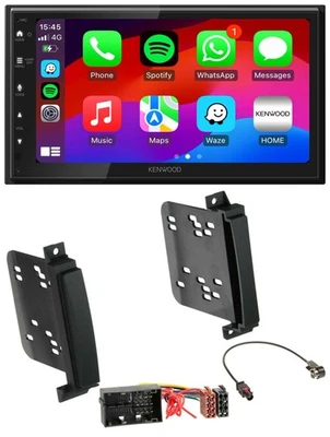 Kenwood MP3 USB DAB 2DIN Bluetooth Autoradio für Jeep Grand Cherokee Dodge Duran - Bild 1 von 4