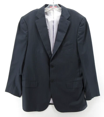Abrigo Deportivo Isaia Napoli Hombre 42 Azul Blazer Lana Forro AOP Super 130s Italia * Foto 1 de 4