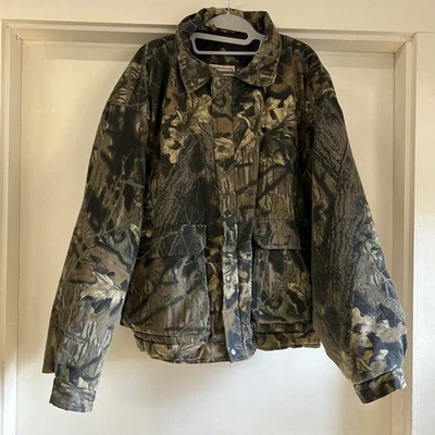 Chaqueta Bomber Grande Mossy Oak Breakup Camuflaje Marrón Territorio del Noroeste Foto 1 de 4
