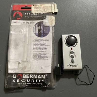 Doberman Security 100dB Loud Sounding Alarm Child Safety Pool Alert New Sealed - Image 1 of 4