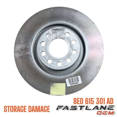 Disco de freno izquierdo/derecho AUDI A4/A6/S4/S6 1998-2009 NUEVO OEM 8E0 615 301 AD Foto 1 de 4