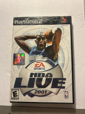 NBA Live 2001 (Playstation 2 PS2) NEW SEALED FIRST PRINT Y-FOLD W/UPC - Image 1 of 4
