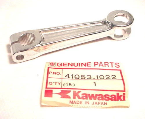 KAWASAKI KDX250 KDX420 KDX450 NOS Rear Brake Cam Lever - Image 1 of 1