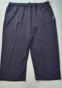 Reebok 3XL Men's Speedwick Track Jogger Pants W/Drawstring Elastic Waist Black - Picture 1 of 13