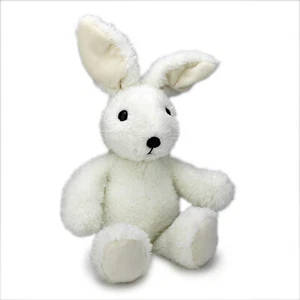 Plüsch Hase Osterhase weiß Kuscheltier Plüschtier Stofftier Schlenkerhase - Bild 1 von 2