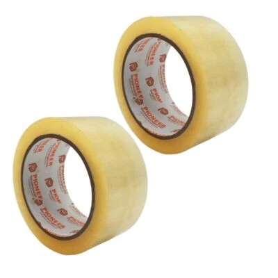 PIONEER Klebeband 48mm x 66m 48my Packband Transparent Paketband Paketklebeband