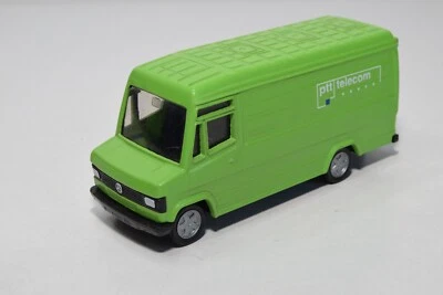 B67 1:55 SIKU 2015 MERCEDES-BENZ 809D VAN BUS PTT TELECOM VNMINT COND.3 - Immagine 1 di 4