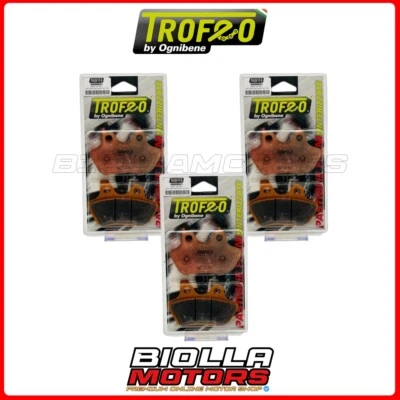 KIT PASTIGLIE FRENO TROFEO HARLEY DAVIDSON XL S SPORTSTER SPORT 1200 2001 ANTERI Foto 1 de 4