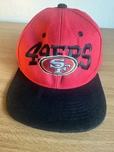 NFL 49ers Mütze schwarz und rot San Francisco Snapback Cap Football OFSA - Bild 1 von 7