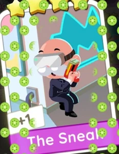 Monopoly Go 4 Star ⭐ Sticker THE SNEAK PRESTIGE SET⭐🚨