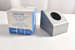 BUD RADIO INC CMA 1936 Aluminium Universal Meter Case Gehäuse 2" oder 3" Meter - Bild 1 von 7