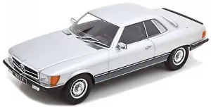 Mercedes C107 450 SLC 5.0 1980 silver diecast model car 180793 KK-Scale 1:18 - Picture 1 of 6