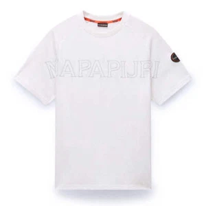 T-shirt manica corta Napapijri Ambra bianco airone - Foto 1 di 10