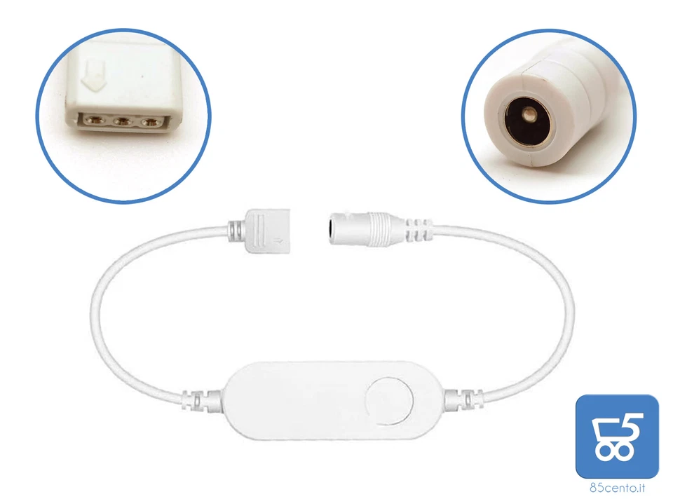 Smart Led Controller per striscia RGB remoto 3 pin Bluetooth wireless - Immagine 1 di 1