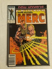 Nightmask #2-5, 8 (Nov 1986 Marvel) Semper Fi #6, Merc #1 high grade lot 1st app