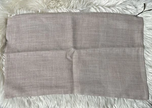 Pottery Barn Belgian Linen Mauve Pillow Covers 16”x26” Masters of Linen NWOT 013 - Picture 1 of 2