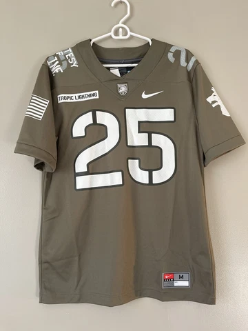 Nike Men's Football Jersey Army Black Knights  Jersey Tropic Lightning Infantry Cover