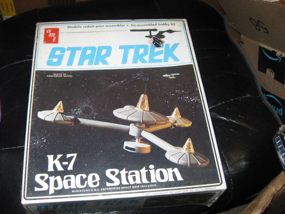 Sealed K-7 Space Station 1:7600 Scale Model Kit from 1970s - #S955 - Image 1 of 1