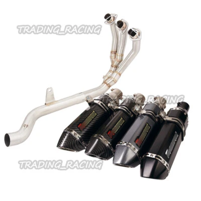 For Triumph Tiger 660 Sport 2022 2023 Whole Exhaust Front Link Pipe Muffler 51mm - Изображение 1 из 4