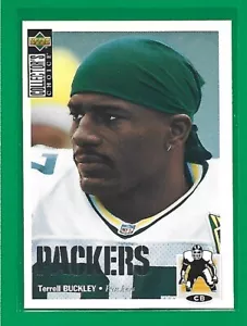 1994 Collector's Choice Football Silver Terrell Buckley #289 Green Bay Packers  - Picture 1 of 2