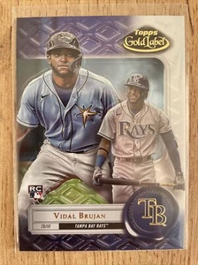 Vidal Brujan #100 Class 1 2022 Topps Gold Label | Rookie Card - Bild 1 von 2