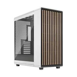 Fractal Design North XL FD-C-NOR1X-04 ATX Mid Tower PC Case Chalk White TG Clear - Picture 1 of 12