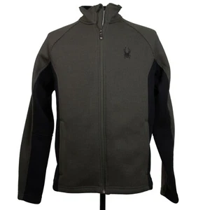 Spyder Core Sweater Herren S oliv Strick Jacke Polyester Fleece gefüttert - Bild 1 von 9