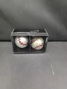 Palline da baseball addobbi natalizi confezione da 2 Michaels Jolly Jubilee - Foto 1 di 2
