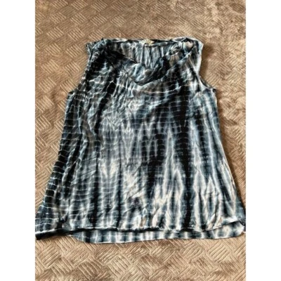 Top para mujer Tryst talla grande azul Foto 1 de 4