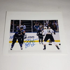 Scott Thornton Signed Autographed Auto 9X6" Photo San Jose Sharks IN PERSON - Picture 1 of 5