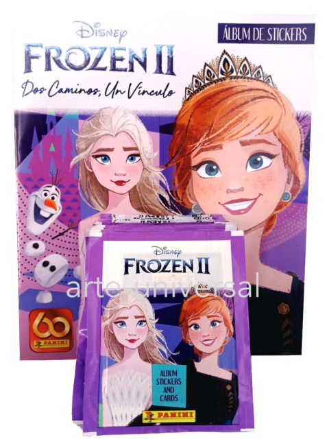 Panini leva magia da neve à coleção de cards Frozen, da Disney