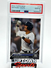 2023 Topps Now Anthony Volpe Card #119  PSA 10 GEM MINT