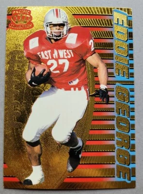 1996 Pacific Dynagon Eddie George Rookie Houston Oilers #P-55 - Image 1 of 2