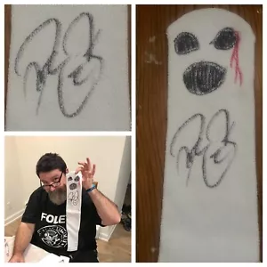 AUTOGRAPHED MICK FOLEY MR SOCKO - Picture 1 of 2