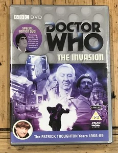 Doctor Who, The Invasion DVD, Dr Patrick Troughton, V Good Condition, Silver Cas - Picture 1 of 8