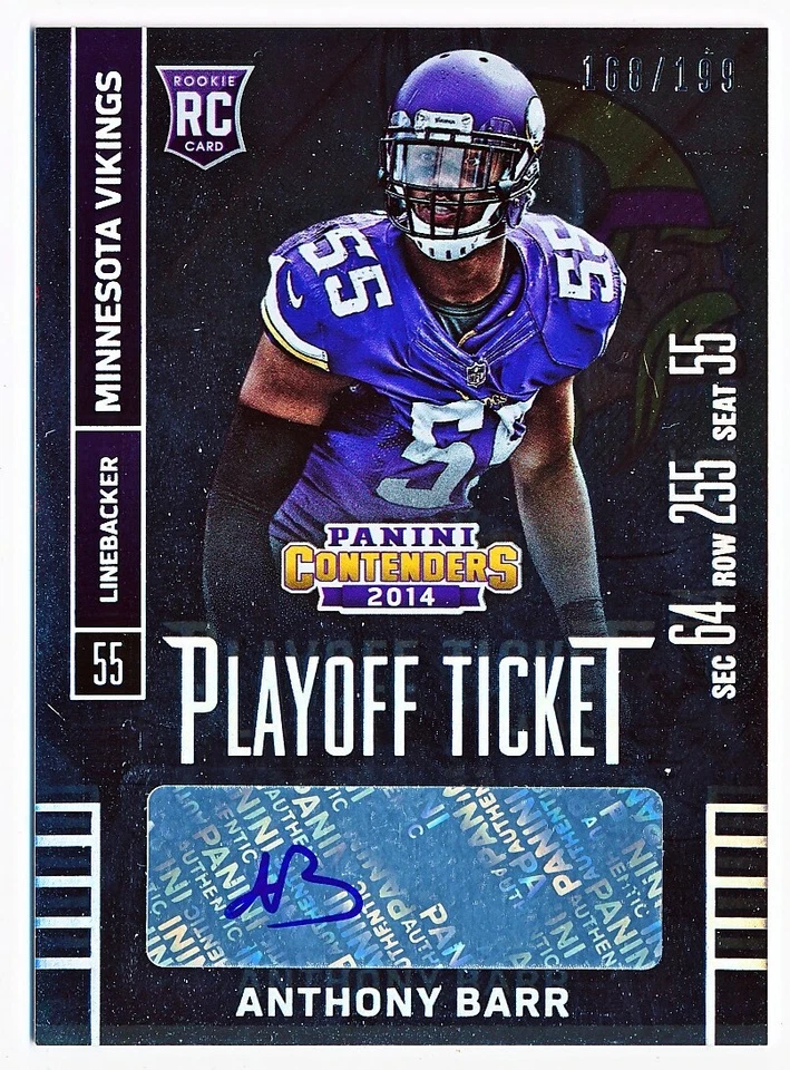 2014 Contenders Football Playoff Ticket Autograph Auto SP Rc /199 /99 - You Pick - Image 1 of 1
