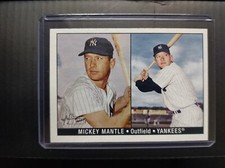 2007 Bowman Heritage Mickey Mantle Card #4 Of 5 New York Yankees 