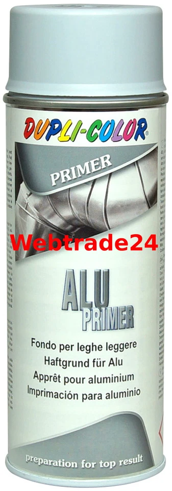 1x400ml Alu Primer Grundierung für Aluminium Lackspray Haftgrund Untergrund Grau - Bild 1 von 1