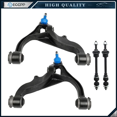 Front Control Arm w/Ball Joint Sway Bar End Links For 2006-2010 Dodge Ram 1500 Foto 1 de 4