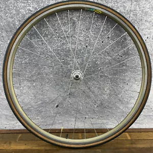 Shimano Ultegra Rear Wheel 700c FH-6500 Mavic CXP 21 Gold Clincher 8s 9s 130 mm - Picture 1 of 14
