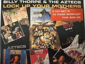 BILLY THORPE & THE AZTECS - Lock Up Your Mothers 3 x CD Set 1994 Mushroom - Picture 1 of 2