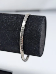 Vintage 925 Sterling Bracelet  Made in Italy 7" long  - Picture 1 of 8