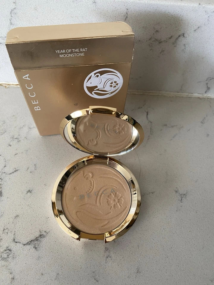 Becca shimmering skin perfector pressed powder - year of the rat - moonstone   - Image 1 of 1