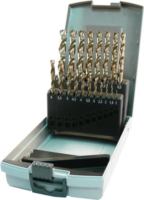 HSS Spiralbohrer Satz DIN338 Metallbohrer Cobaltbohrer Bohrer Set 19tlg - 170tlg - Bild 1 von 2