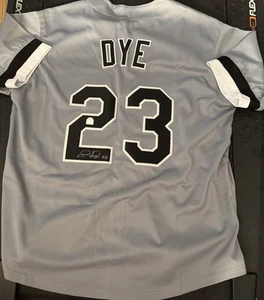 Jermaine Dye Autographed Chicago White Sox Jersey MVP MLB Authentication - Picture 1 of 2