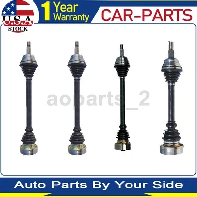 4 Front Rear TrakMotive CV Axle Joint For Volkswagen Quantum FWD 2.2L 1988_AR - Image 1 of 4