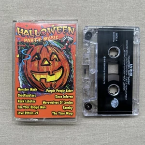 Halloween Party Music: DJ's Choice (Cassette Tape 1998) Monster Mash Ghostbuster - Picture 1 of 10