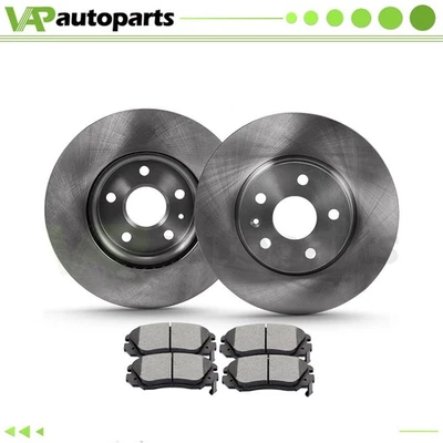 Front Brake Rotors & Pads for Chevy Equinox Impala GMC Terrain Buick LaCrosse V6 Foto 1 de 4
