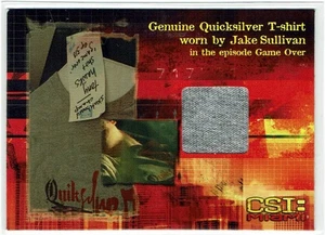 CSI Miami Series 2 2005 Costume Card CSI-MS2-C1 Tony Hawk as Jake Sullivan - Picture 1 of 5