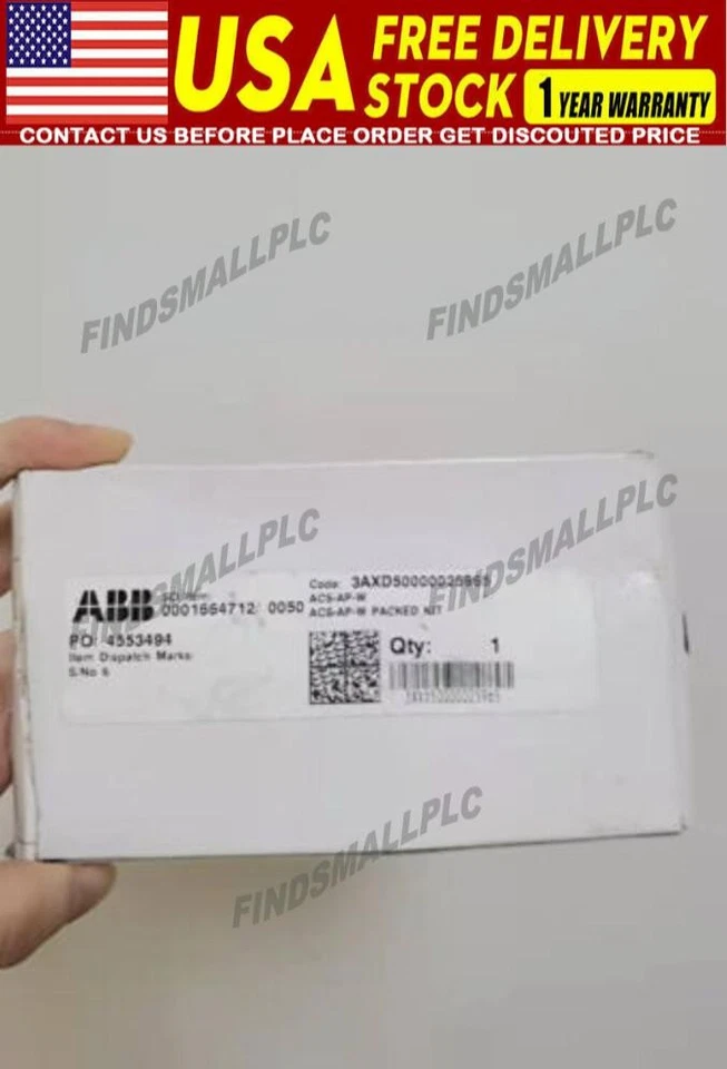 1PCS NIB ABB PLC ACS-AP-W WITH ONE YEAR WARRANTY FAST SHIPPING - Image 1 of 3